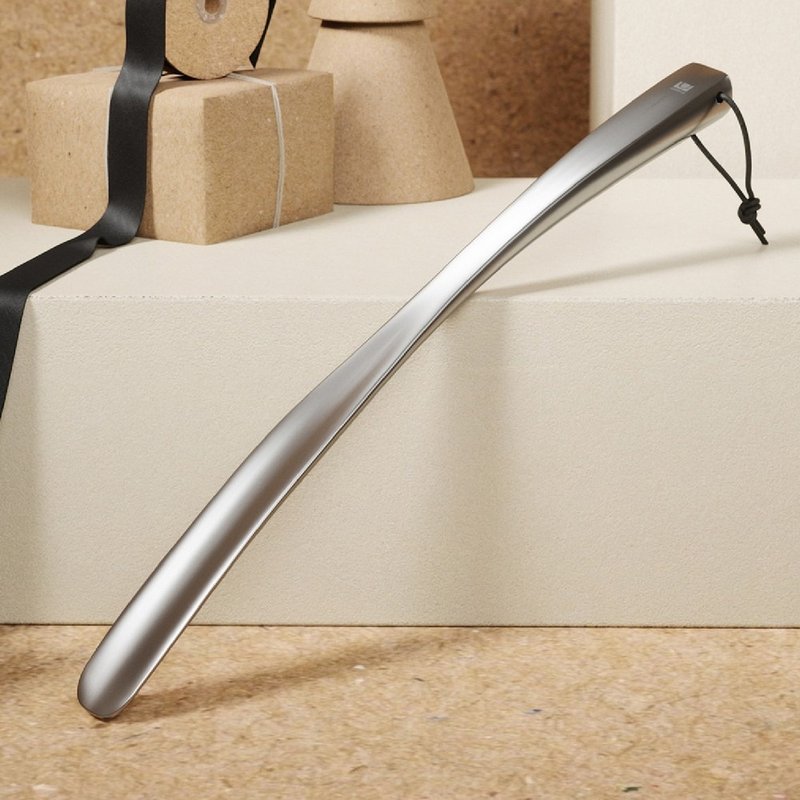 【Umbra】Slip金屬鞋拔(鏡亮44cm) - 其他 - 其他金屬 銀色