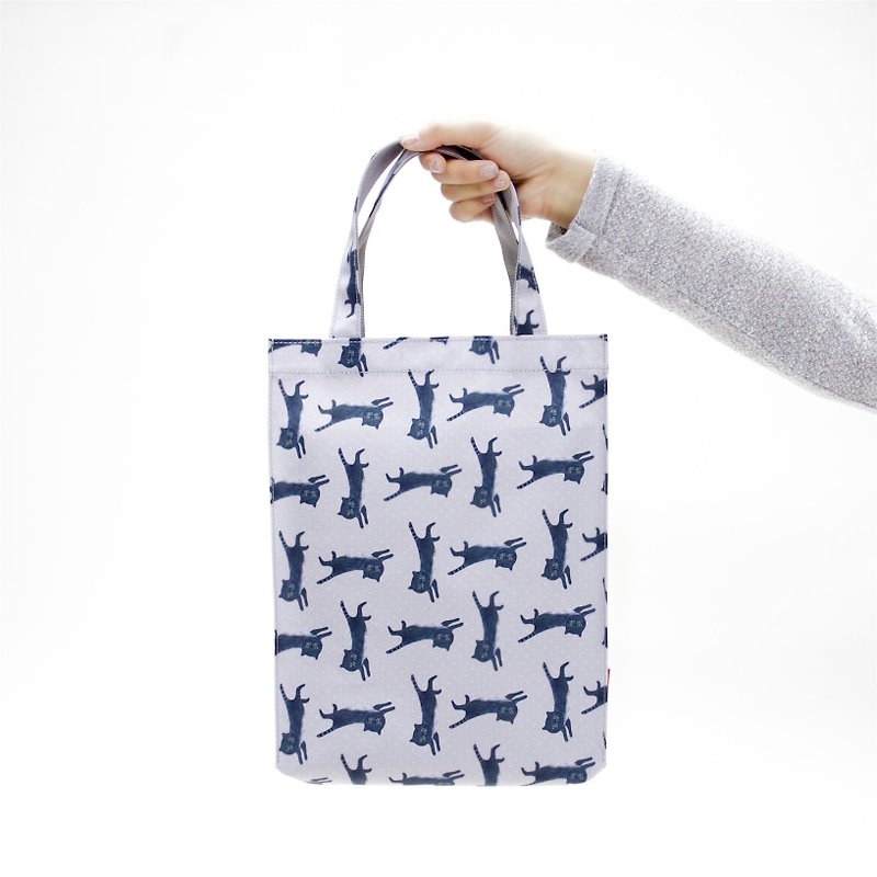 Aristocat Eco-friendy Waterproof All-Purpose Book Bag - Handbags & Totes - Polyester Gray