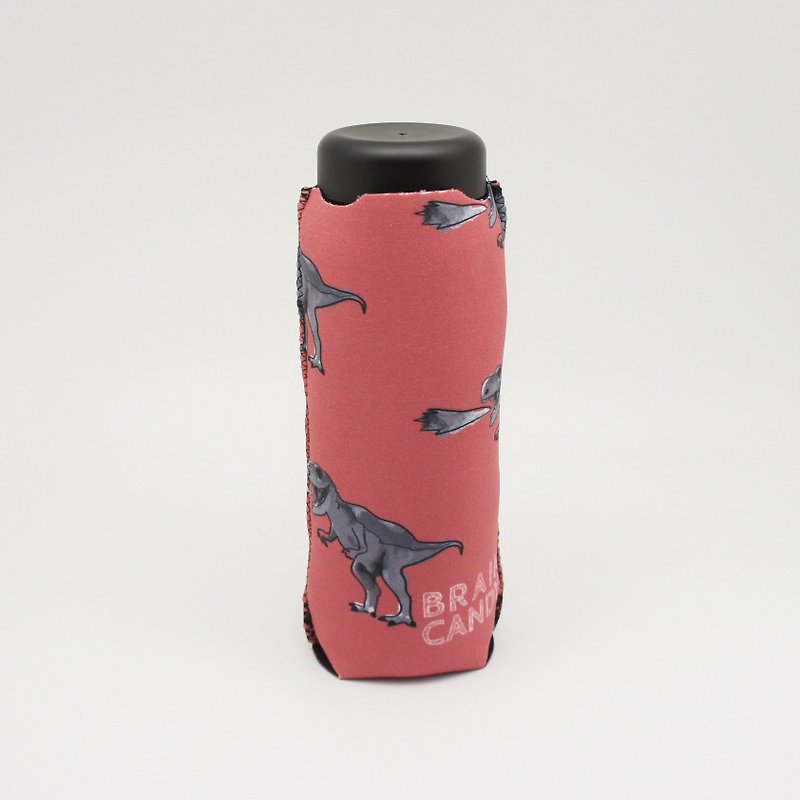BLR Bottle Sleeve BRAIN CANDY  Tyrannosaurus - Beverage Holders & Bags - Polyester Red