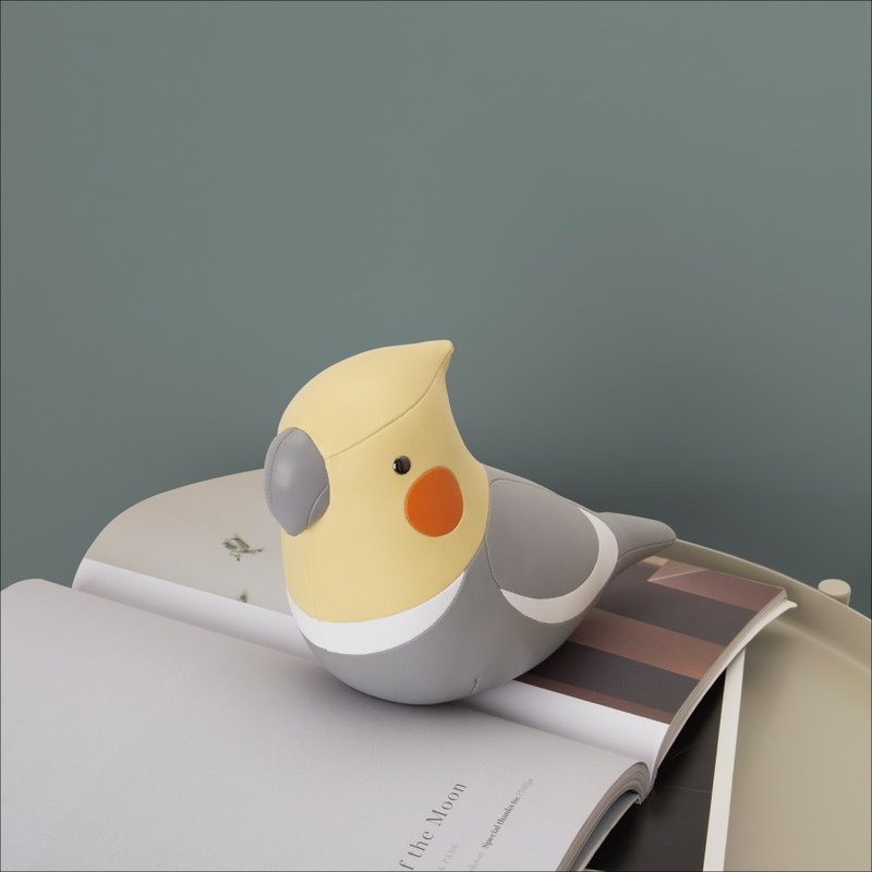 Zuny - Cockatiel - Paperweight - ของวางตกแต่ง - หนังเทียม หลากหลายสี