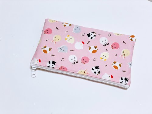 Flat pencil case, storage bag, balloon rabbit, free embroidery - Shop  Starforest Pencil Cases - Pinkoi