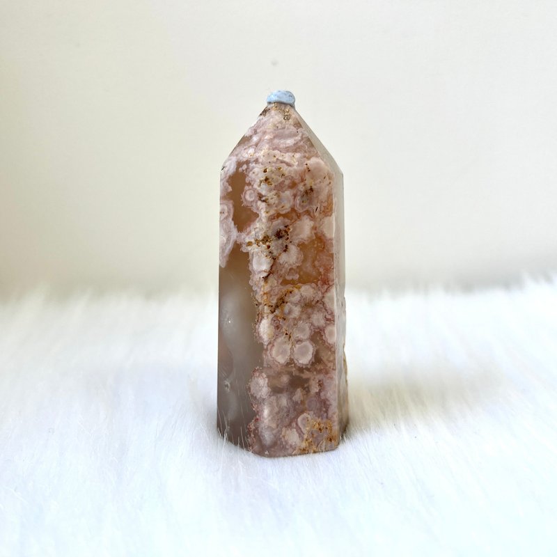 櫻花瑪瑙柱 | 水晶 | 水晶柱 | 水晶擺件 - 擺飾/家飾品 - 水晶 多色