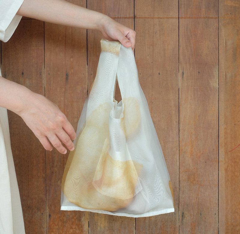 ポテトチップス | 透明袋 - トート・ハンドバッグ - その他の素材 イエロー