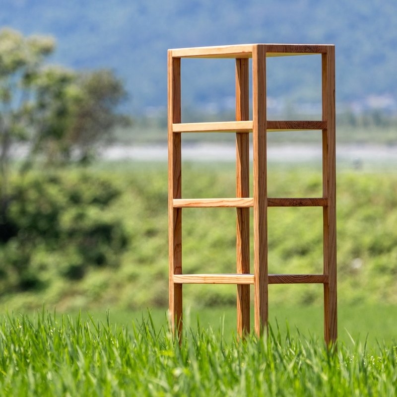 柳杉層架5層 - 層架/置物架/置物籃 - 木頭 