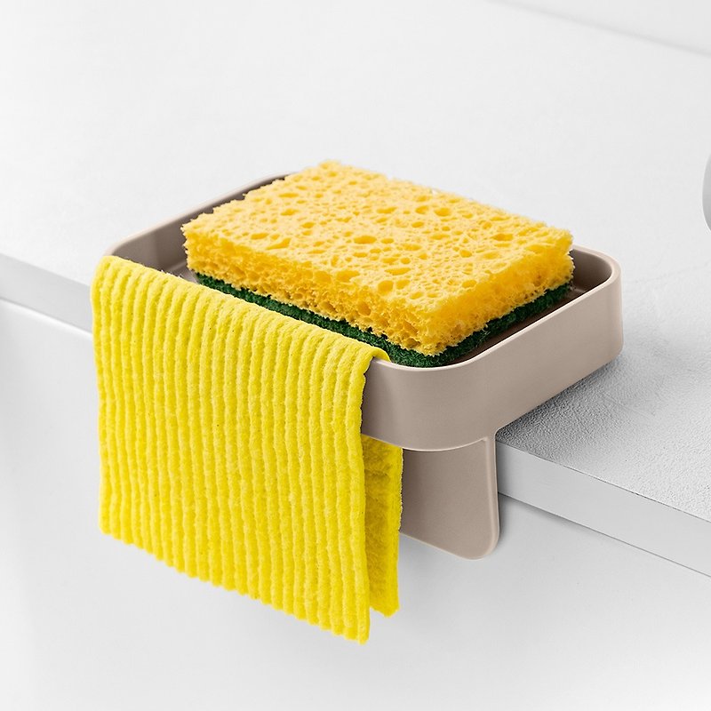 Italian Blim Plus BATTIGIA sponge drain rack-multiple colors available - Storage - Plastic Gray