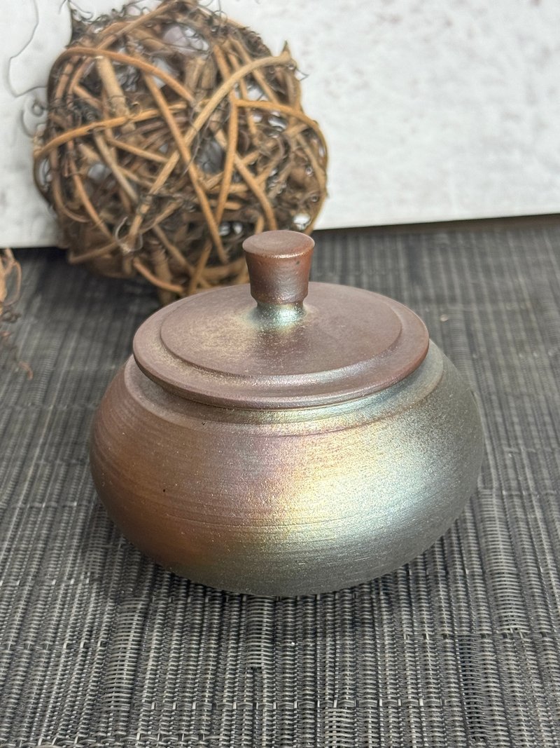 柴燒一兩茶倉 - 茶壺/茶杯/茶具 - 陶 