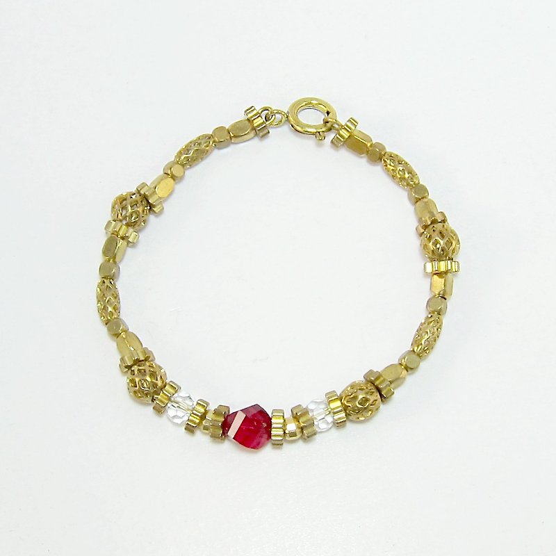 Curse of brass beads (Queen) - Bracelets - Other Metals Gold