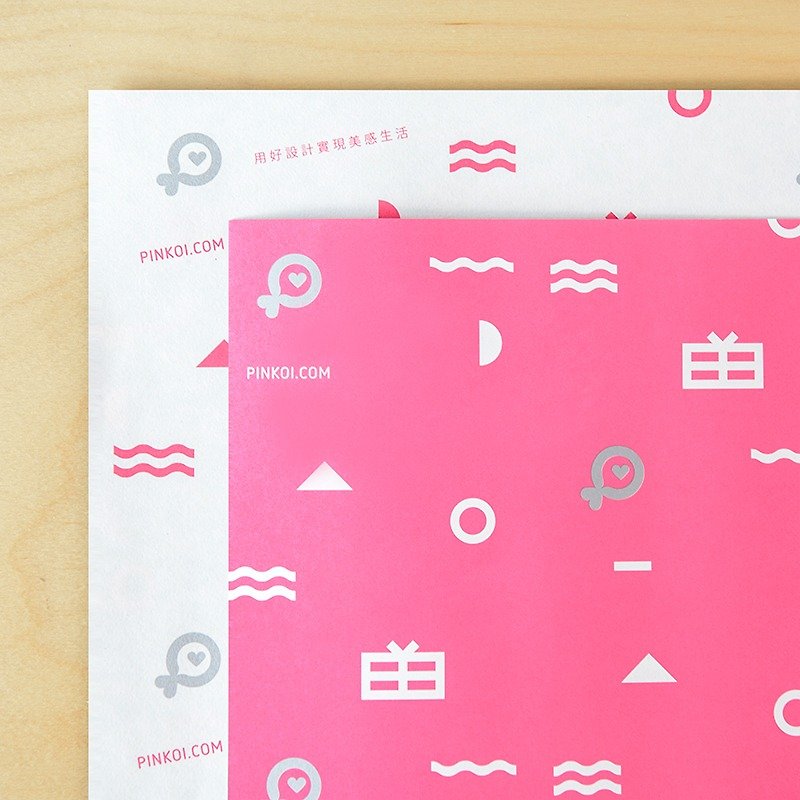Pinkoi 包裝紙（桃紅）20 張入 - 其他 - 紙 粉紅色
