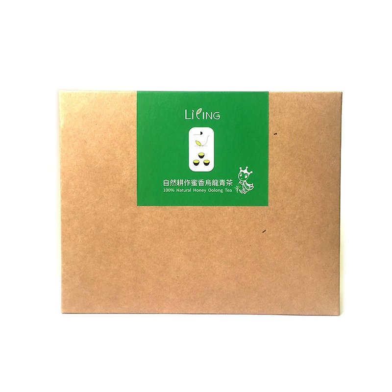 全年無農藥 熟香蜜香烏龍青茶 [300g罐禮盒] 天然微妙蜜香回甘 限量製作 立品有機茶園 - 茶葉/茶包 - 新鮮食材 綠色