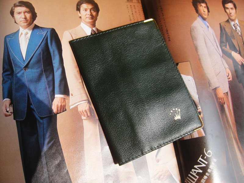 【老時光 OLD-TIME】早期二手勞力士護照套卡夾 - 證件套/識別證套 - 其他材質 