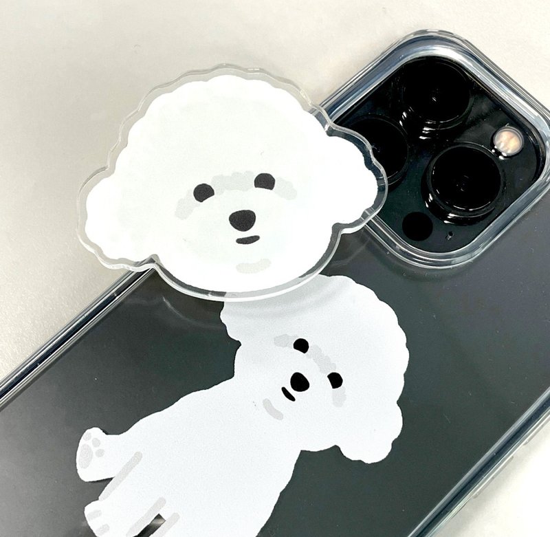 Big Head Tok Gel Hard Case Pet Customization - Phone Cases - Other Materials Multicolor