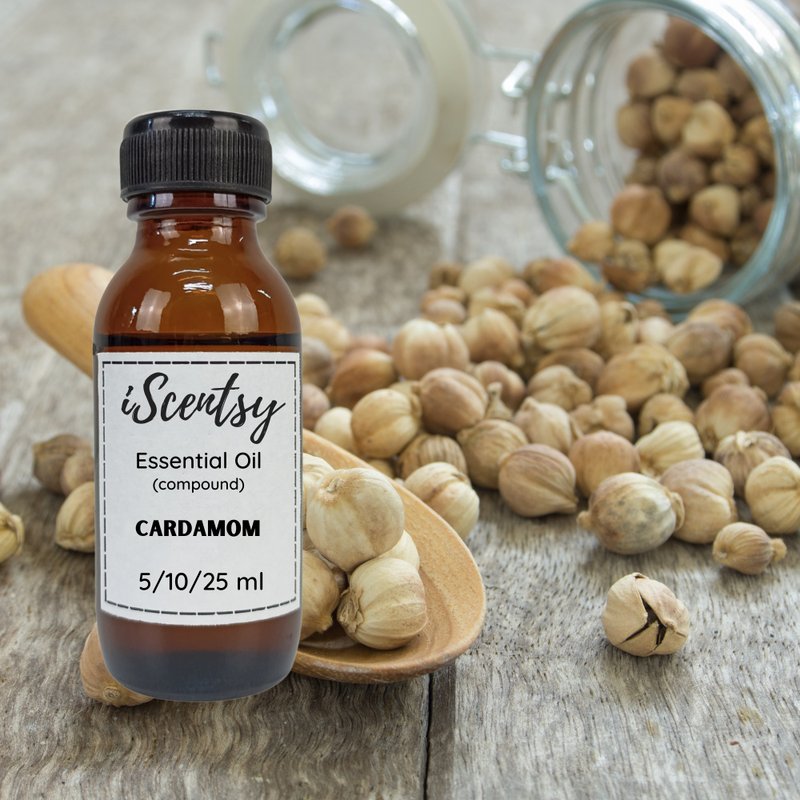 Thai Pure & Natural Essential Oil: Cardamom Essential Oil 100% - 香氛/精油/擴香 - 其他材質 