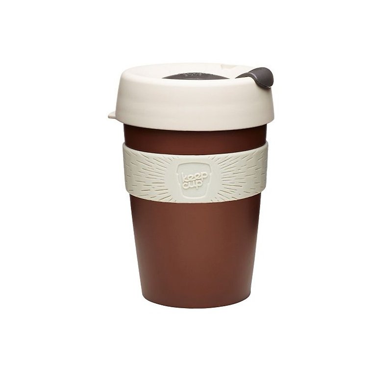 Australia KeepCup Portable Mug/Coffee Cup/Environmental Mug/Hand Hold Mug M-Pine Cone - Mugs - Silicone Brown