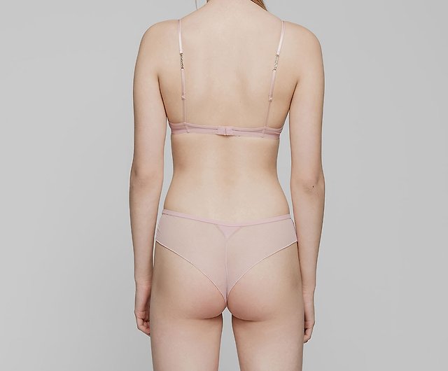 Buy LingDooo Women 100% Mulberry Silk Bra Ultra Thin Soft Underwear  Wireless Bra Breathable Smooth, Pink1, S(Fit:30C/32A/32B) at