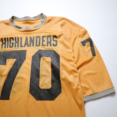 70s Champion American Highlanders American football hole top