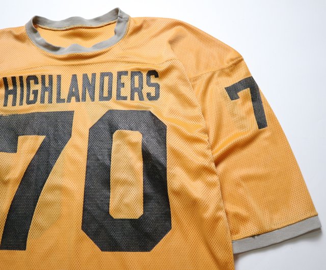 Champion 70s Mid-Term Bar Tag Football Tee Made in USA