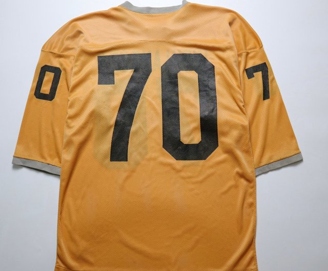 Champion 70s Mid-Term Bar Tag Football Tee Made in USA
