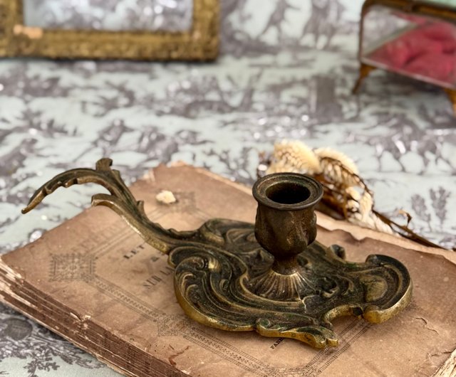 西洋アンティーク 朝顔形 燭台(K-LC655) 西洋アンティーク 朝顔形 燭台(K-LC655) 西洋アンティーク 朝顔形 燭台