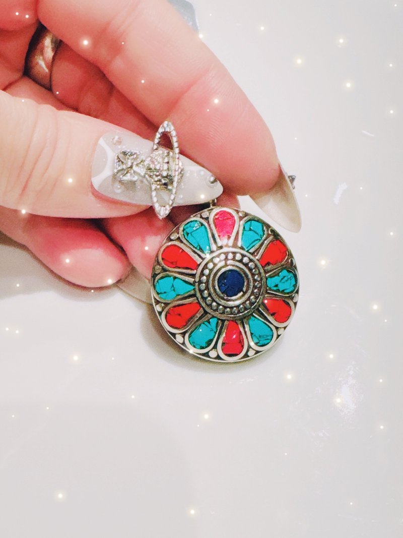 Flowering 西藏生死錄 - 項鍊 - 純銀 多色