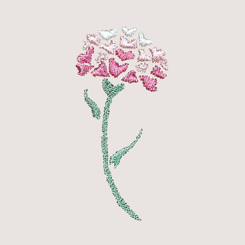 [Purchase Embroidery] Maternal Love Carnation | Public version electric embroidery pattern - Other - Thread Pink