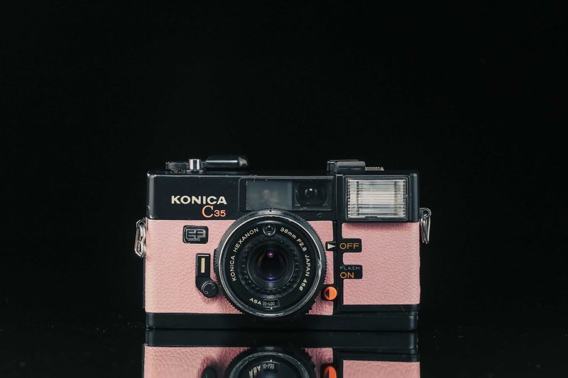 KONICA C35 EF #4370 #135底片相機 - 相機/拍立得/底片相機 - 其他金屬 
