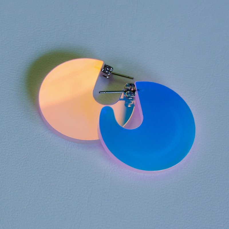 Aurora earrings - Earrings & Clip-ons - Acrylic Multicolor