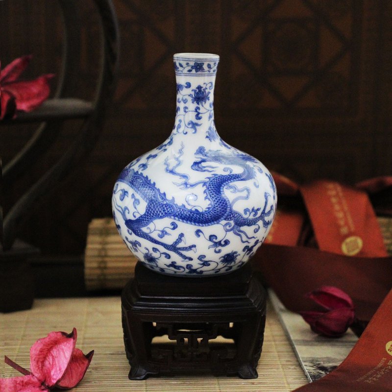 迷你瓷器-天球瓶 - 擺飾/家飾品 - 其他材質 