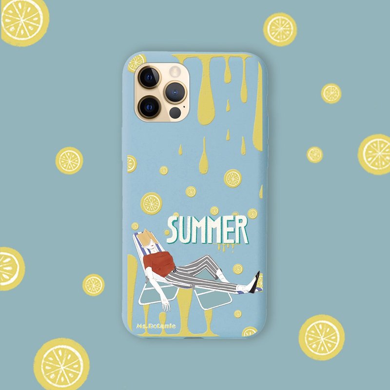 聯名 波天妮小姐 Summer Feelings 防摔手機殼 BTAA02 - 手機殼/手機套 - 矽膠 多色