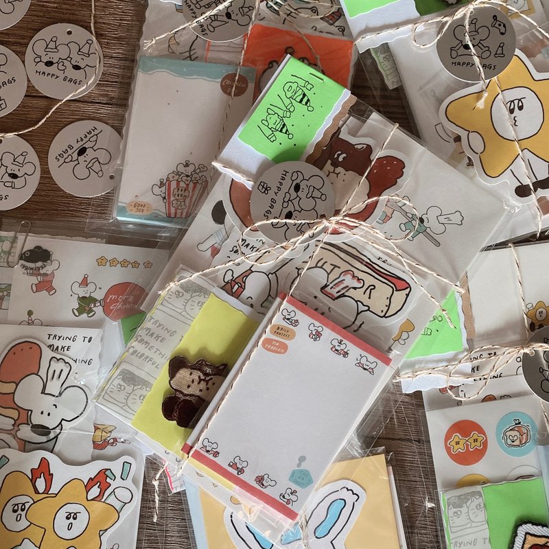Happy bags 綠標 - 其他 - 紙 白色