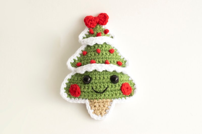 Christmas tree doll, Christmas gift, winter decor, Christmas ornament, 新年 礼物 - 公仔/玩偶 - 棉．麻 綠色