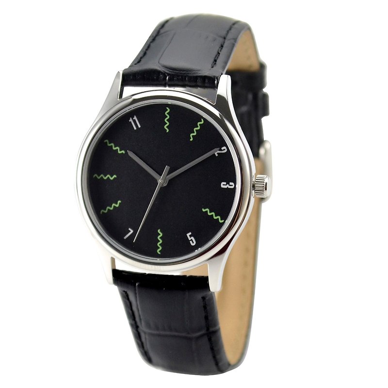 Prime number Watch (Black face) - Unisex - Free Shipping Worldwide - Women's Watches - Other Metals Black