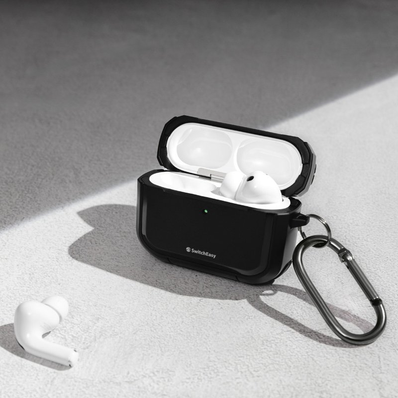 Defender 軍規耳機保護套AirPods Pro1/2/3 - AirPods/耳機保護套 - 橡膠 