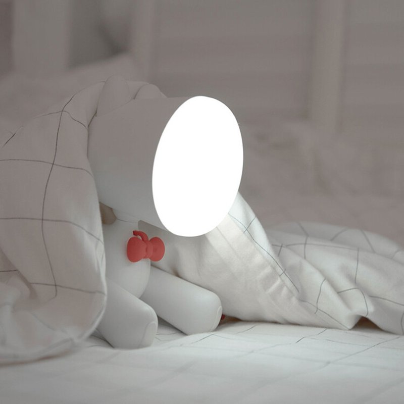 Coco Cream Dog LED Night Light | USB Rechargeable - โคมไฟ - พลาสติก 