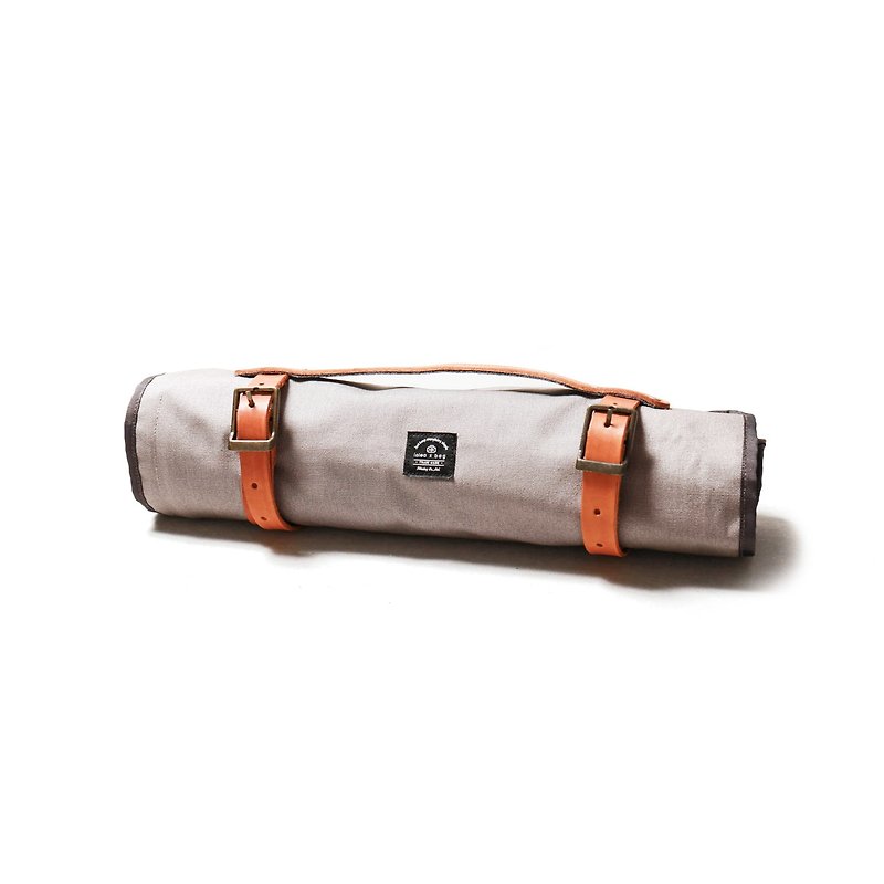 【icleaXbag】Roll Up Tool Pouch (Grey) DG40 - Storage - Genuine Leather 