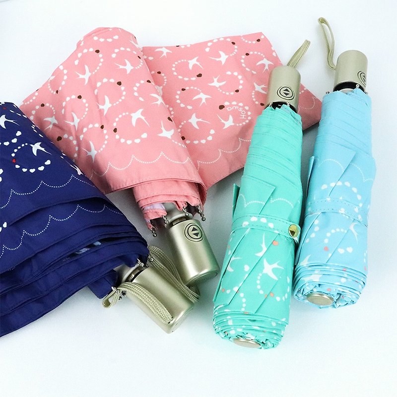 [Hefeng Chunyan] Labor-saving Lightweight Automatic Umbrella ‧ Spring Breeze Returns Slowly ‧ Anti-UV Cooling - Umbrellas & Rain Gear - Polyester Multicolor