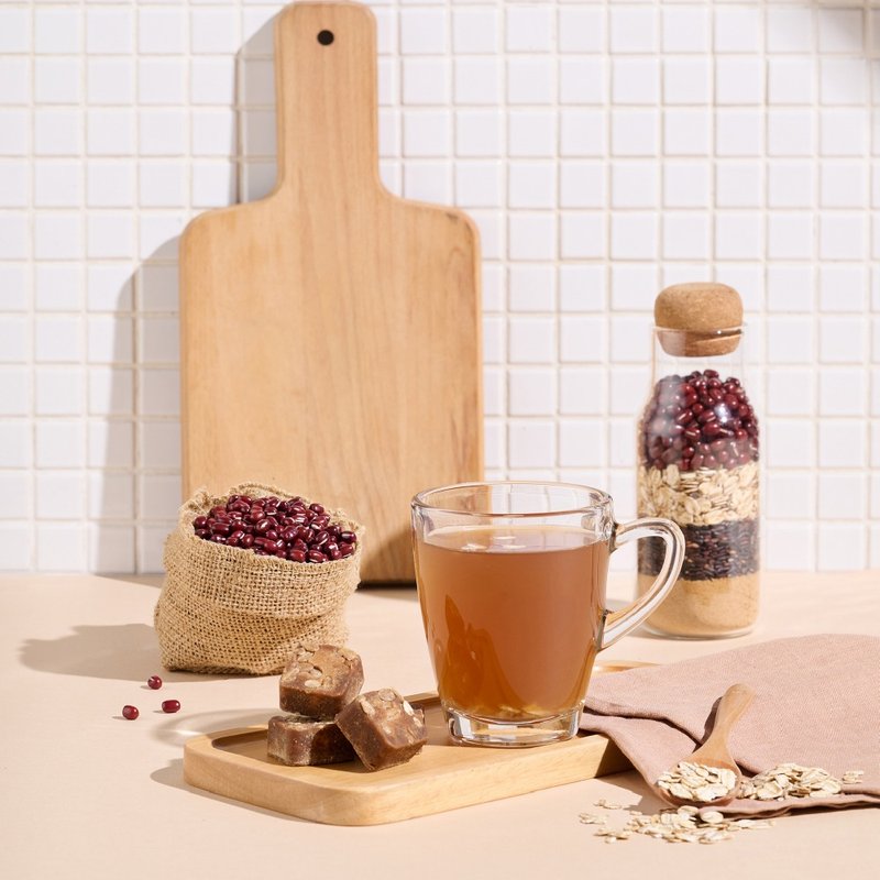 黑糖紫米紅豆燕麥 | 17gx15入/袋 | 婚禮小物 紅豆水 女友禮物 - 蜂蜜/黑糖 - 其他材質 咖啡色