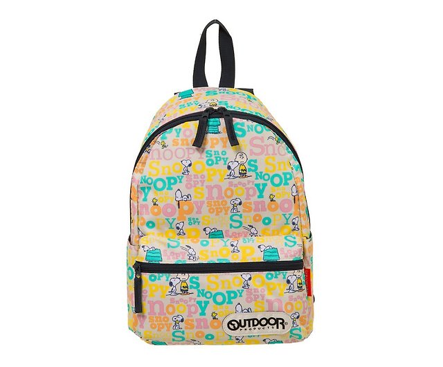OUTDOOR】SNOOPY バックパック-Small-ミルクブラウン ODP19E02BE - ショップ BAG TO YOU リュックサック -  Pinkoi