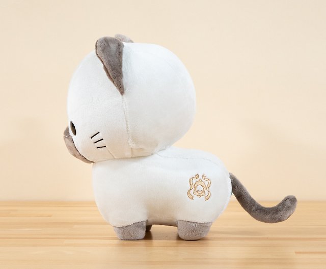 Bellzi Siamese Cat Cute Stuffed Animal Plush Toy