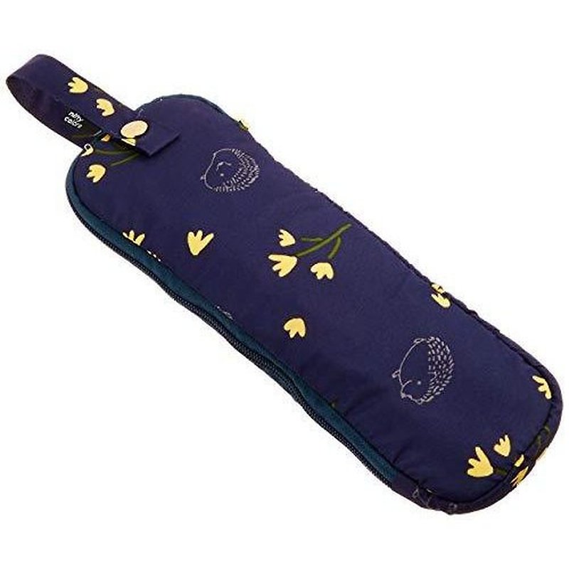 Nifty Colors - 日本可愛刺猬吸水雨傘套 - 雨傘/雨衣 - 防水材質 藍色