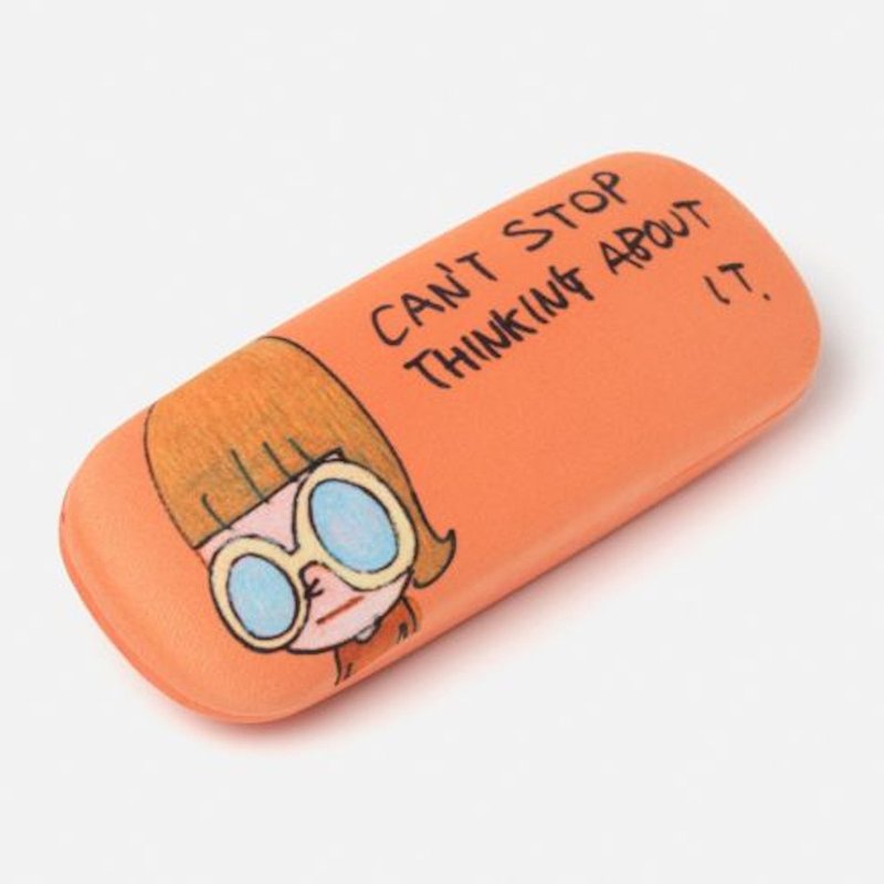 Yoshitomo Nara CAN'T STOP THINKING ABOUT IT glasses case - กล่องแว่น - พลาสติก หลากหลายสี