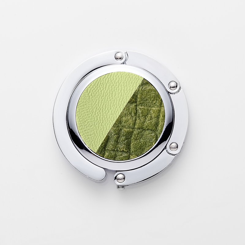 OPUS Half Moon Series-Matcha Mint - กระเป๋าเครื่องสำอาง - หนังแท้ สีเขียว