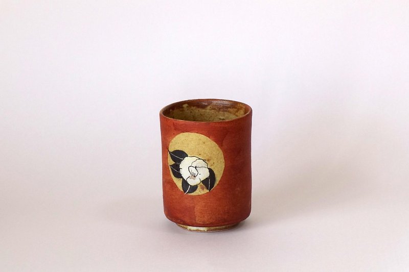 Yukado Shikata (white camellia) - Mugs - Pottery 