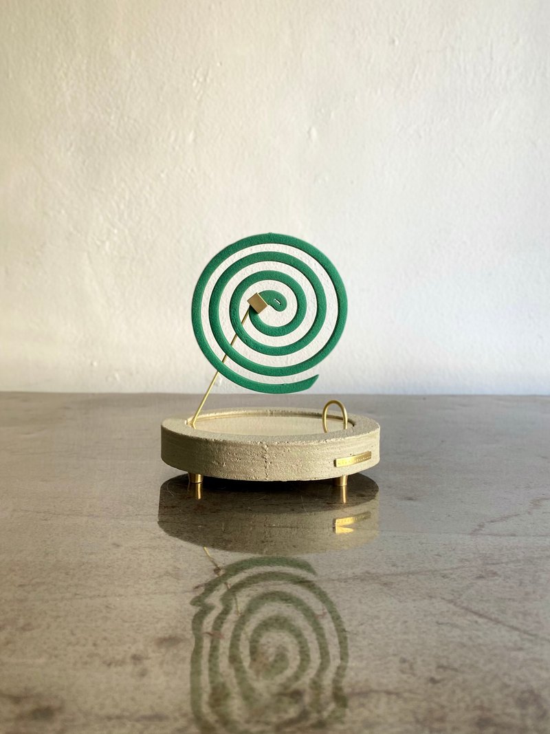 incense stand &Mosquito coil stand M O - น้ำหอม - ทองแดงทองเหลือง สีทอง