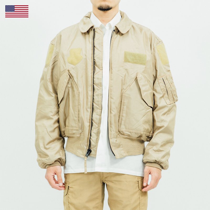 U.S. military issued CWU-45/P flight jacket jacket military uniform - Men's Coats & Jackets - Other Materials Khaki