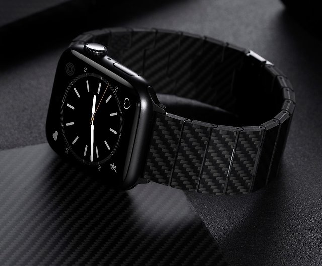 Apple Watch Ultra/SE/8/7/6/5/4 Carbon Fiber Seiko Forged Strap All Models  Share - Shop pitaka-tw Watchbands - Pinkoi