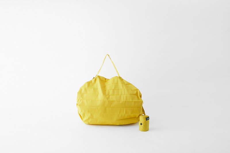 Foldable Tote M - KARASHI - กระเป๋าถือ - ไนลอน สีเหลือง