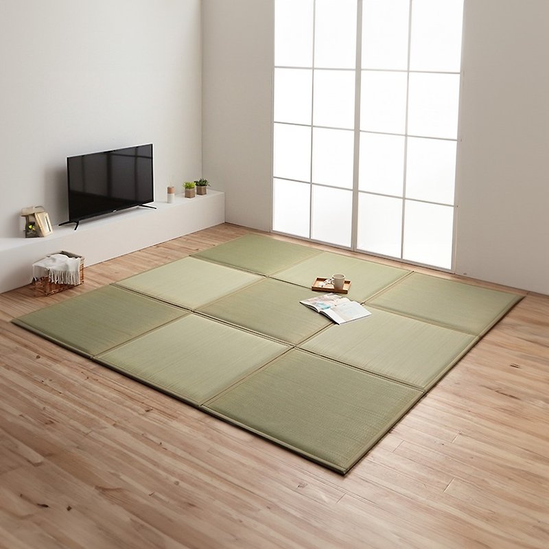 Quiet Rush Tatami Mat: High-Quality Serene Lifestyle with Natural Material - Rugs & Floor Mats - Plants & Flowers 