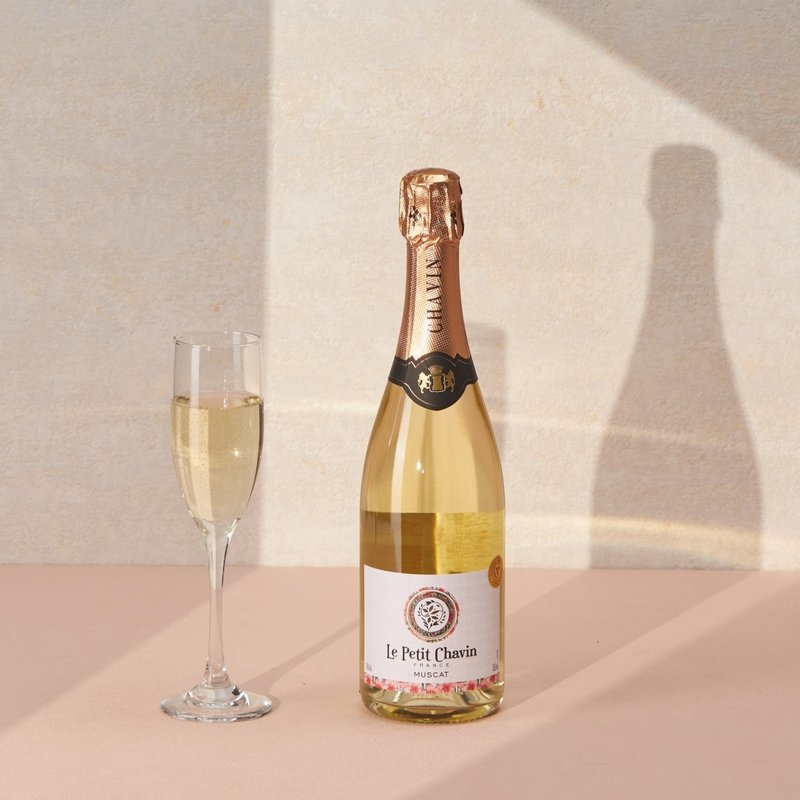 French Xiao Xiafan Le Petit Chavin muscat grape non-alcoholic sparkling wine 750ML Vegan - Fruit & Vegetable Juice - Other Materials Gold