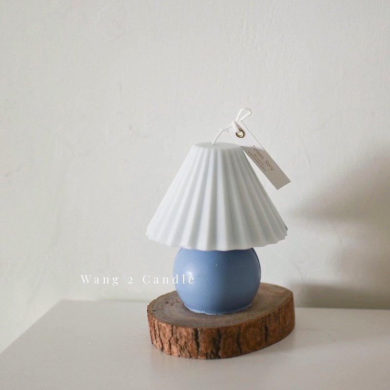 Blue Soda Series Table Lamp Candle Fragrance Candle Soy Wax Home Furnishing Decoration Candle - เทียน/เชิงเทียน - ขี้ผึ้ง 