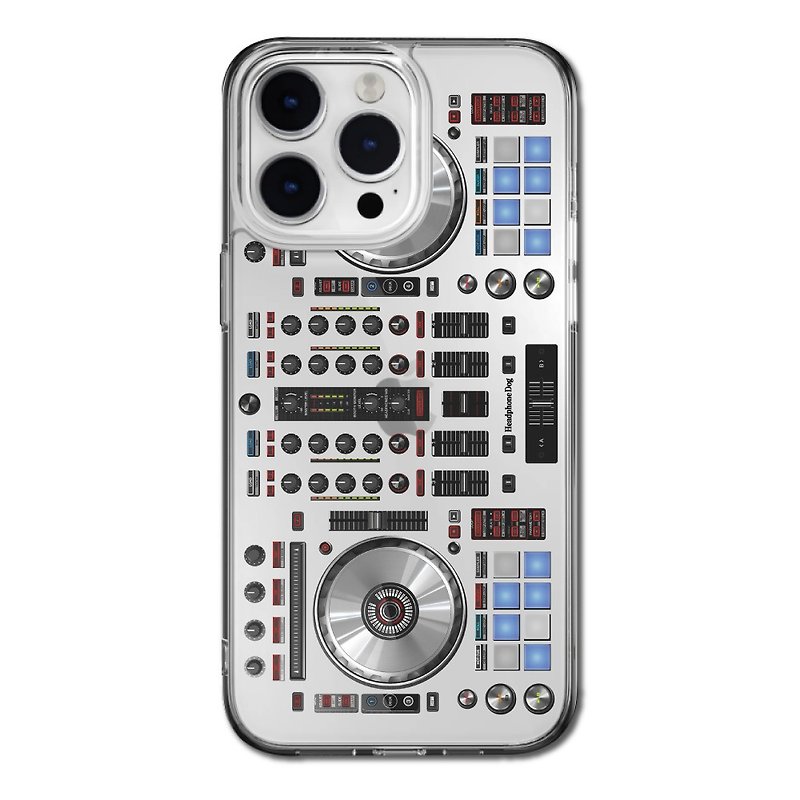 HeadphoneDog DJ iPhone Case - Phone Cases - Plastic Black